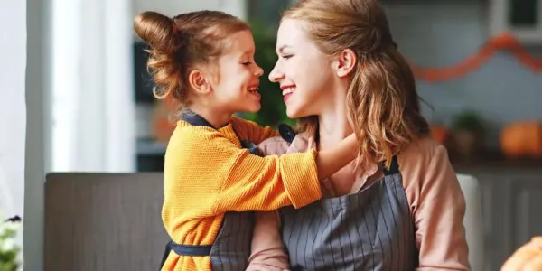 mother and daughter