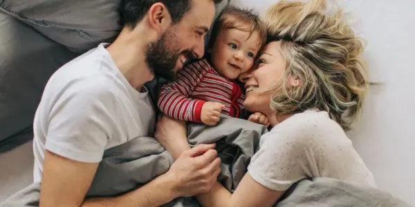 young family